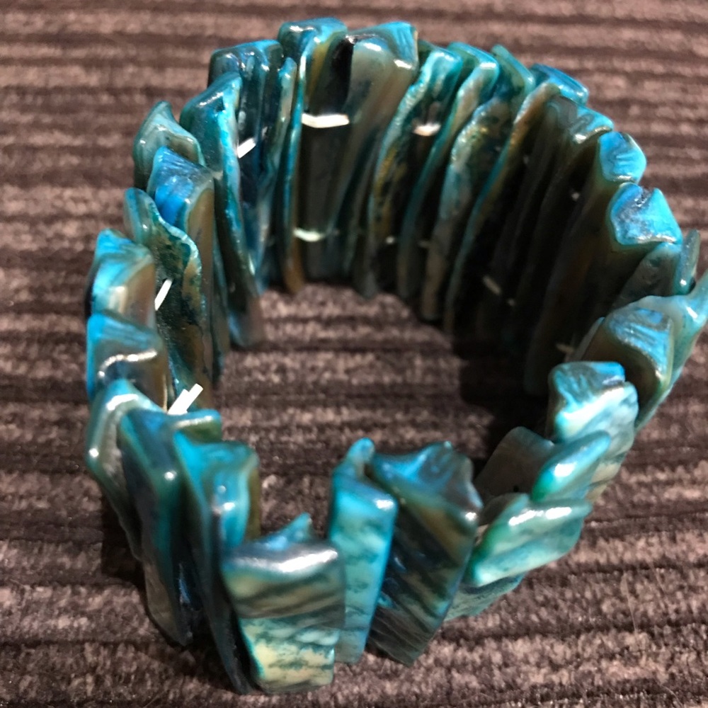 Abalone shell bracelet - Picture 3 of 8
